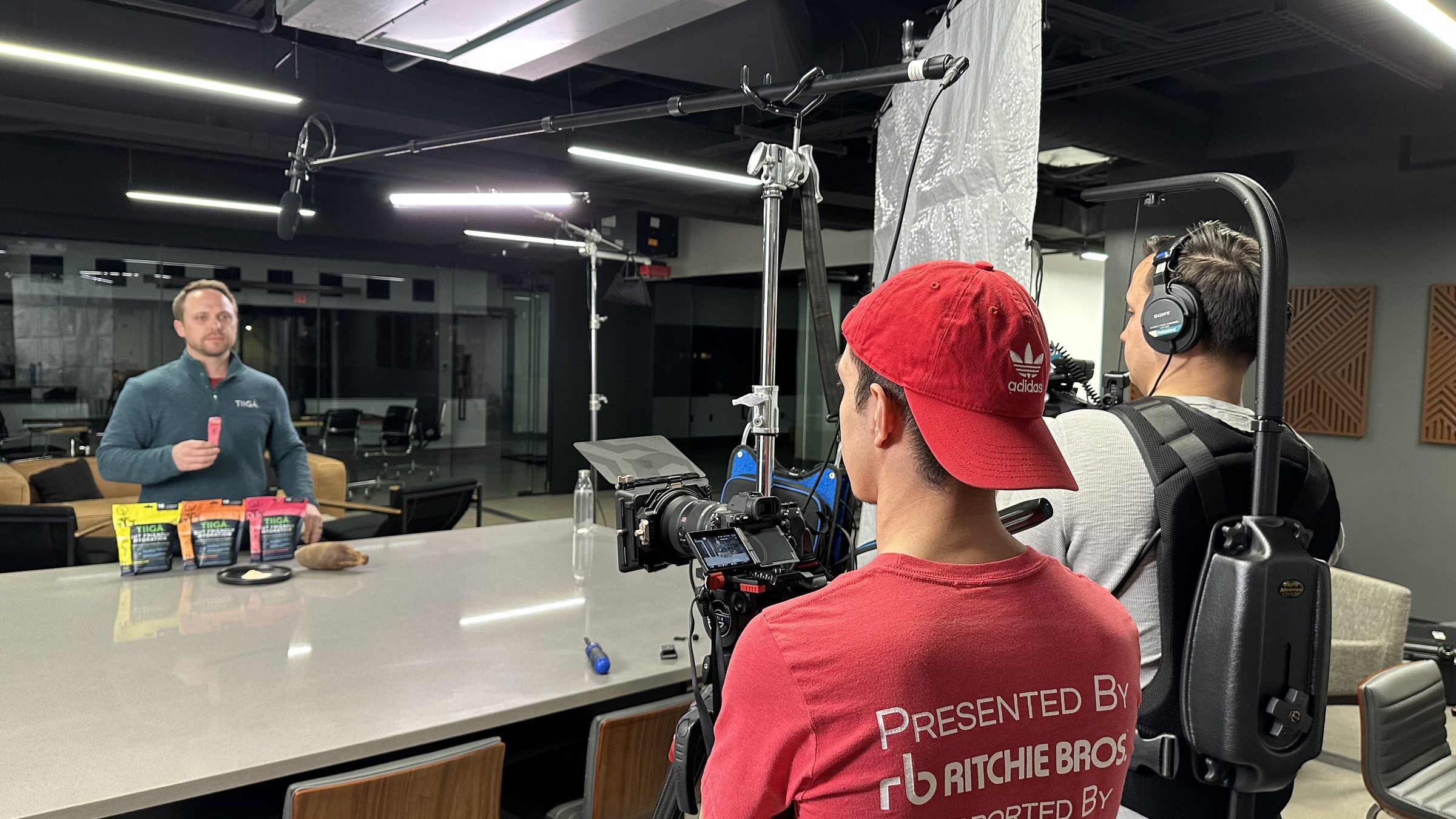 Behind the scenes on an Act Two Studio production